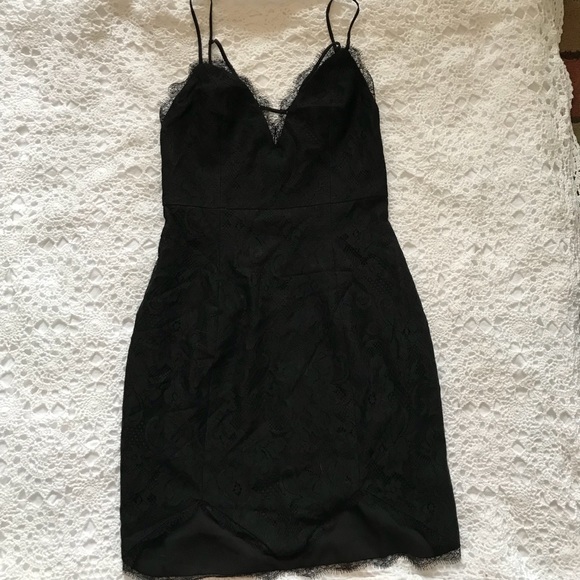 NBD Black Lace Dress - Picture 3 of 7